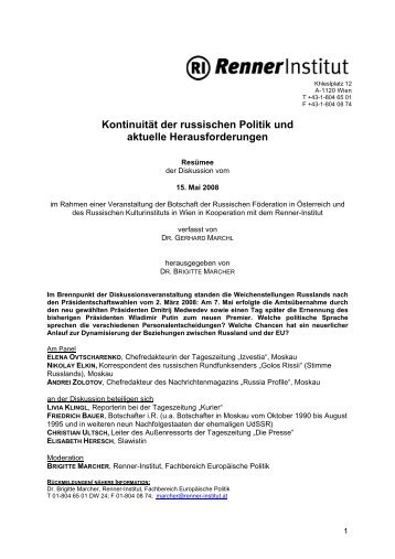 PDF-Datei - Renner Institut