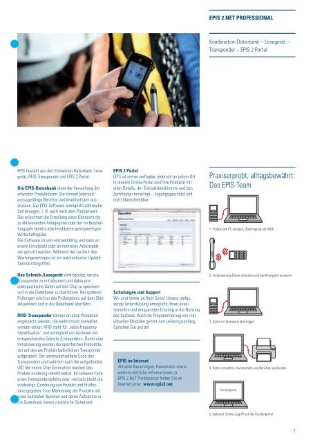 EPIS 2.NET ProfESSIoNal - SpanSet GmbH & Co. KG