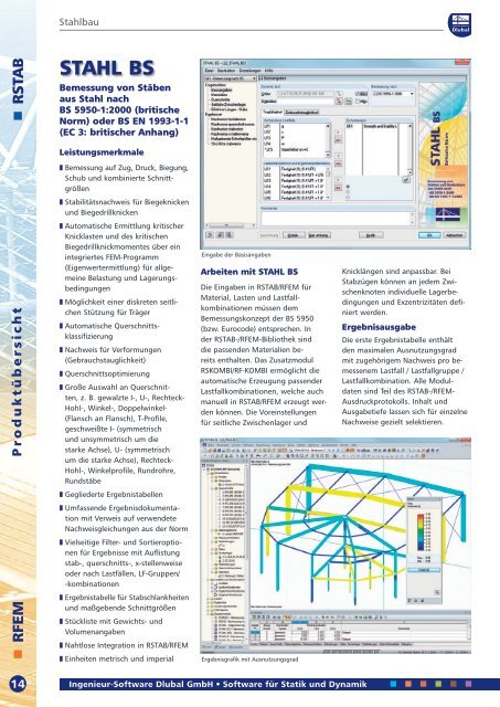 Produktübersicht Januar 2013 als PDF herunterladen - Dlubal