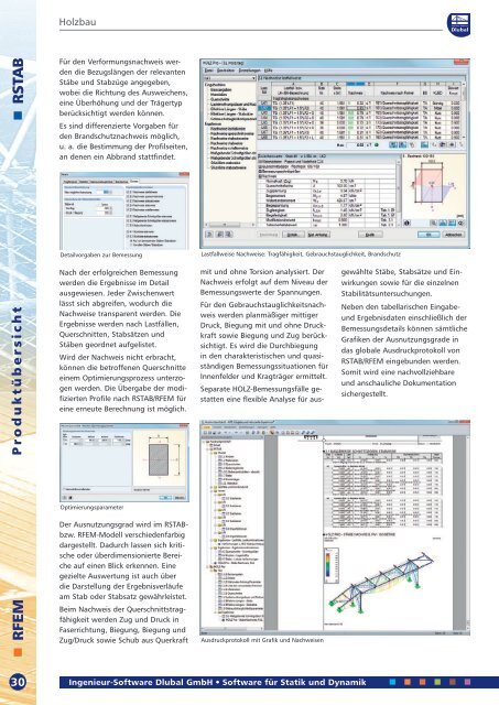 Produktübersicht Januar 2013 als PDF herunterladen - Dlubal