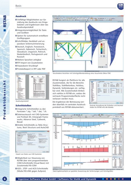 Produktübersicht Januar 2013 als PDF herunterladen - Dlubal