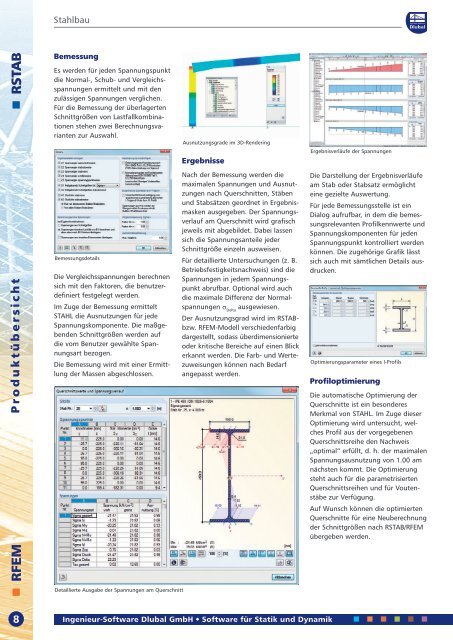 Produktübersicht Januar 2013 als PDF herunterladen - Dlubal