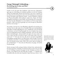 Georg Christoph Lichtenberg. Ein Streifzug durch Leben und Werk