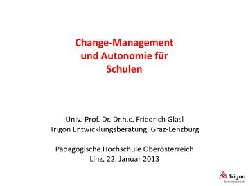 PPT Vortrag - Pädagogische Hochschule Oberösterreich