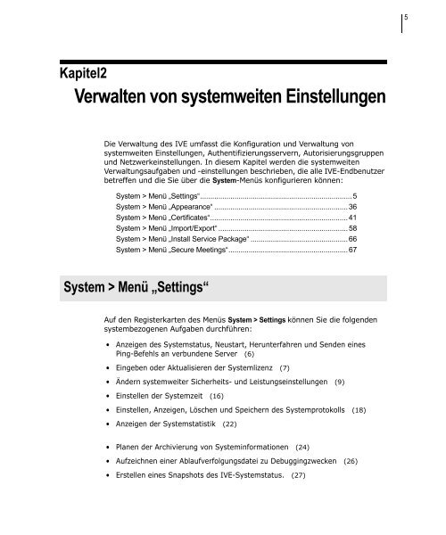 Was ist IVE? - Juniper Networks