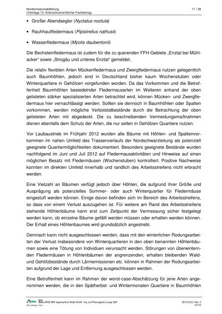 Nordschwarzwaldleitung - Die Regierungspräsidien in Baden ...
