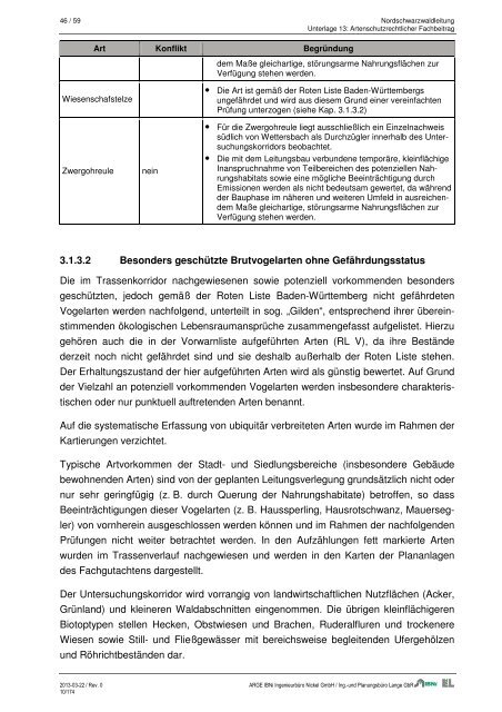 Nordschwarzwaldleitung - Die Regierungspräsidien in Baden ...