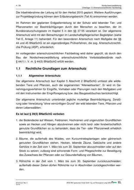 Nordschwarzwaldleitung - Die Regierungspräsidien in Baden ...