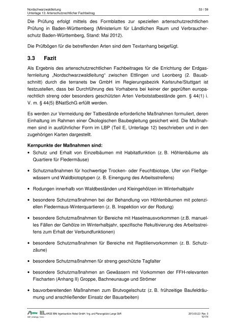 Nordschwarzwaldleitung - Die Regierungspräsidien in Baden ...