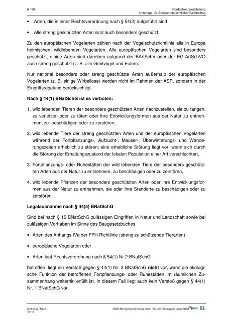 Nordschwarzwaldleitung - Die Regierungspräsidien in Baden ...