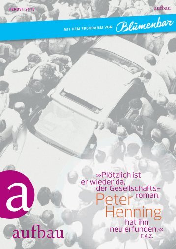 Peter Henning - Aufbau Verlag