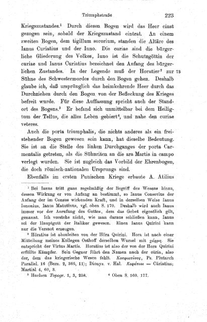 Abhandlungen zur römischen Religion - Bibliothèques de l ...