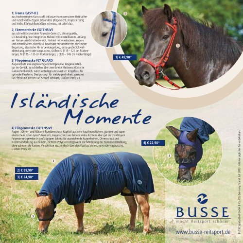 PDF-Download - BUSSE Reitsport