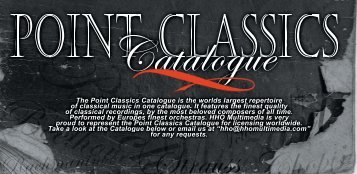 Point Classics Catalogue (pdf) - HHO Multimedia