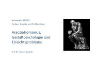 V02 Gestaltpsychologie - Technische Universität Dresden