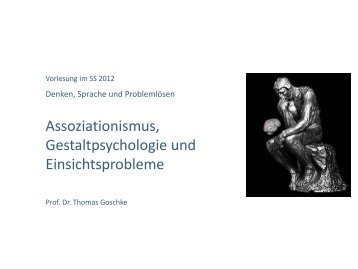V02 Gestaltpsychologie - Technische Universität Dresden