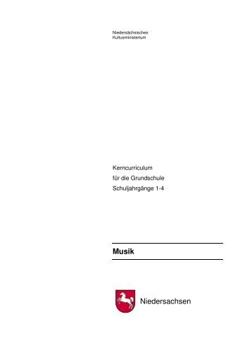 Musik Niedersachsen - Niedersächsischer Bildungsserver