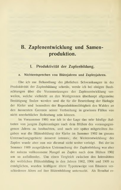 Die periodischen Erscheinungen der Reproduktion der ... - Helda