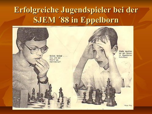 Chronik - Schachclub 1928 Eppelborn e. V.