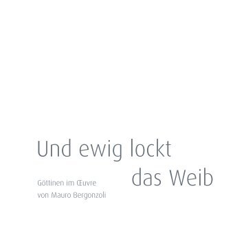 Und ewig lockt das Weib - demartino.de