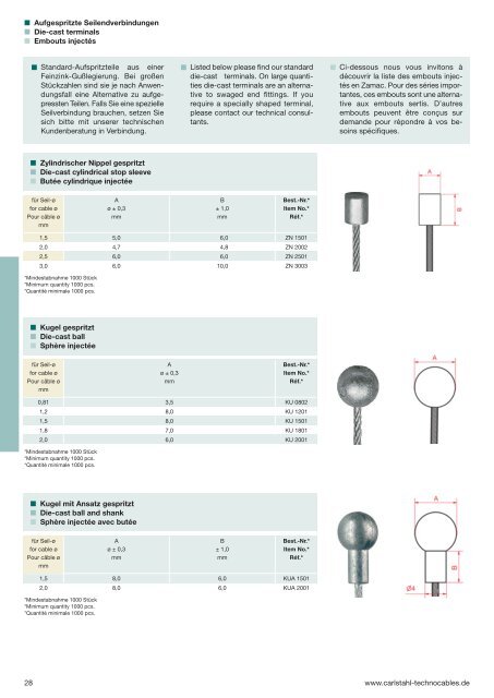 TechnoCables (pdf) - Technische Seile für anspruchsvolle Einsätze