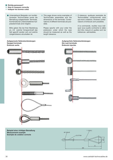 TechnoCables (pdf) - Technische Seile für anspruchsvolle Einsätze