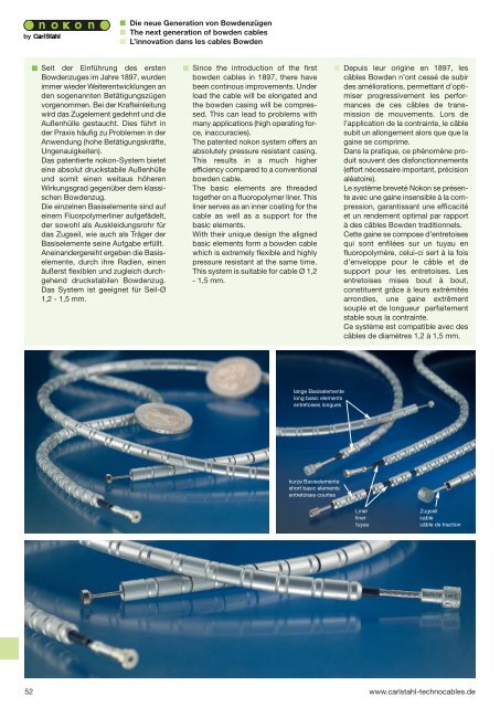 TechnoCables (pdf) - Technische Seile für anspruchsvolle Einsätze