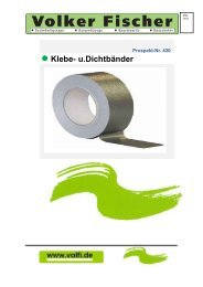 Klebe- u.Dichtbänder