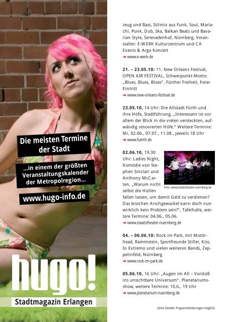 Aktion - hugo! UNIMAGAZIN