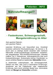 Nährstoffmangel? - Laborzentrum Ettlingen