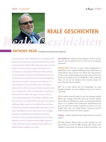 REALE GESCHICHTEN - Verlag Freies Geistesleben