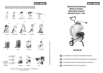 M 255-25 - Birchmeier Sprühtechnik AG