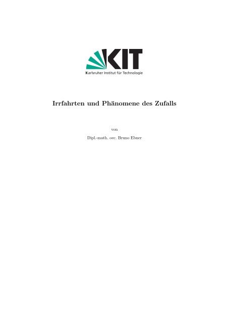 Vorlesungsskript - Fakultät für Mathematik