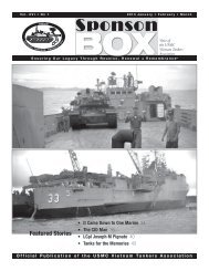 2013 1st Issue - USMC Vietnam Tankers Association