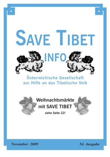 Save Tibet Info November 2009