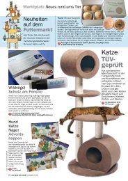 Lesen Sie hier unseren Zeitungsbericht vom 20. Okt - Die Pfote