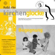 Kirchenglocke Juni/Juli 2010 - Evangelische Kirchengemeinde ...