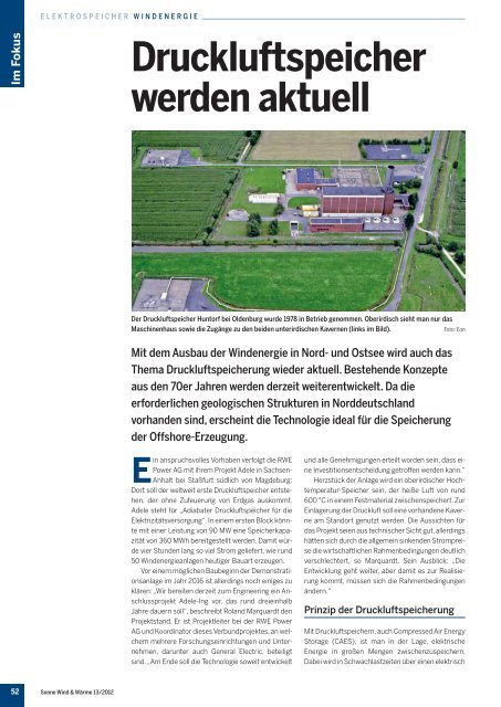 Druckluftspeicher werden aktuell - Boge Kompressoren