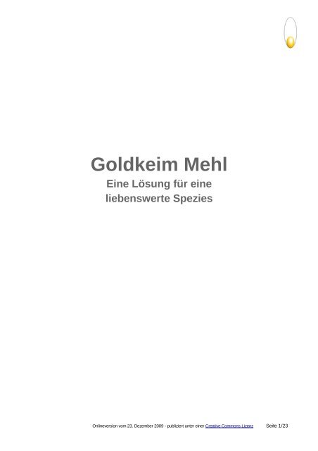Goldkeim Mehl