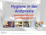 Hygiene in der Arztpraxis - Infekt.ch