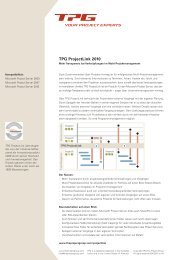 Flyer TPG ProjectLink (PDF) - The Project Group