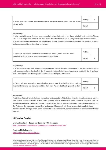 Verhalten und Selbstdarstellung im Internet - SchuelerVZ