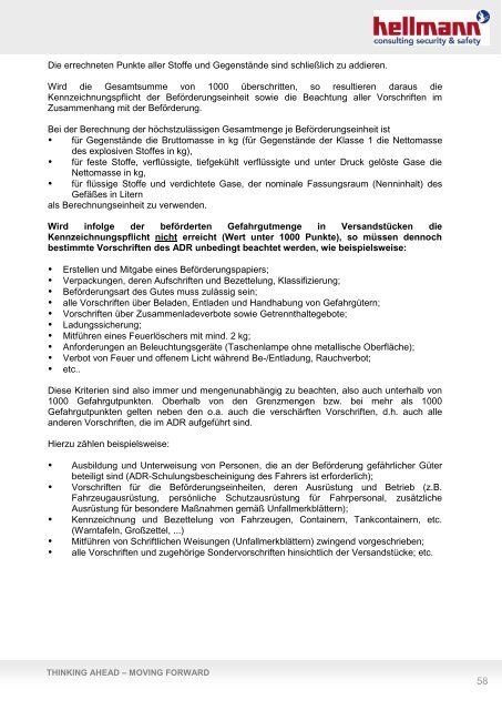 Gefahrgut Informationsmappe ADR/GGVSEB - Hellmann Worldwide ...