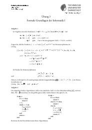 f , , ¢ n . - Fachbereich Mathematik - Technische Universität Darmstadt