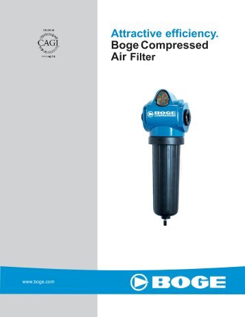 Boge Compressed Air Filter