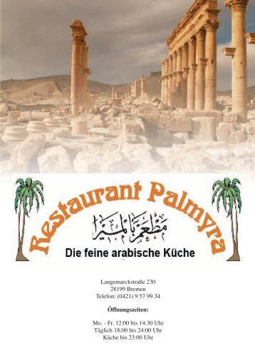 PDF-Download - Restaurant Palmyra