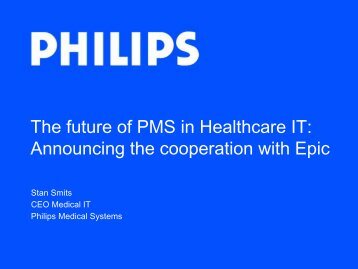 The future of PMS in Healthcare IT: Announcing the cooperation with ...