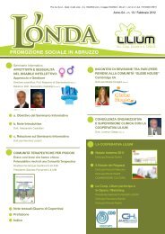 L'Onda n.13 - Coop LILIUM: affettività e sessualità nel disabile intellettivo