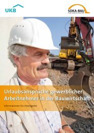 Urlaubsansprüche gewerblicher Arbeitnehmer in der Bauwirtschaft