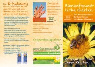 Bienenfreundliche Gärten - der Gesamtschule Leverkusen Schlebusch